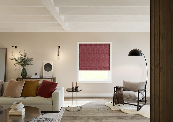 Tiverton, Carmine - Roman Blind - Image 8